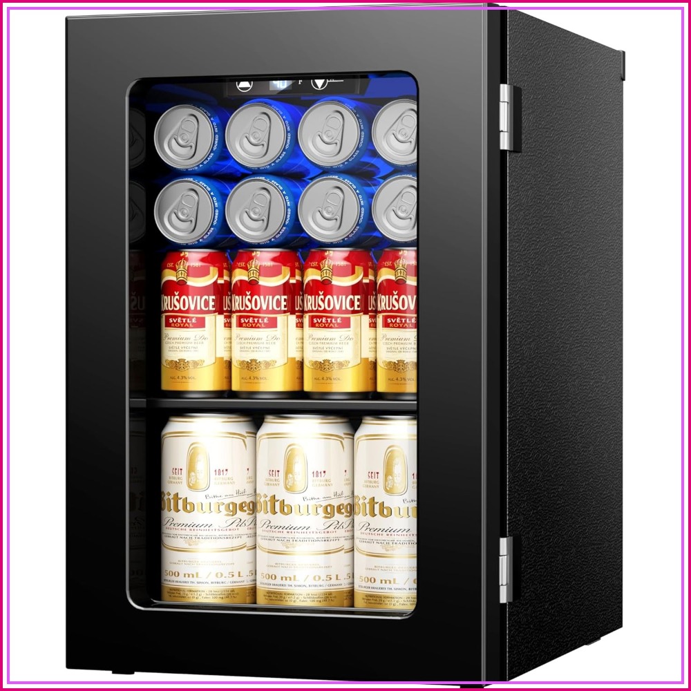 6-Bottle & 6-Can Compact Fridg - Wine Beer Images reseña y precio