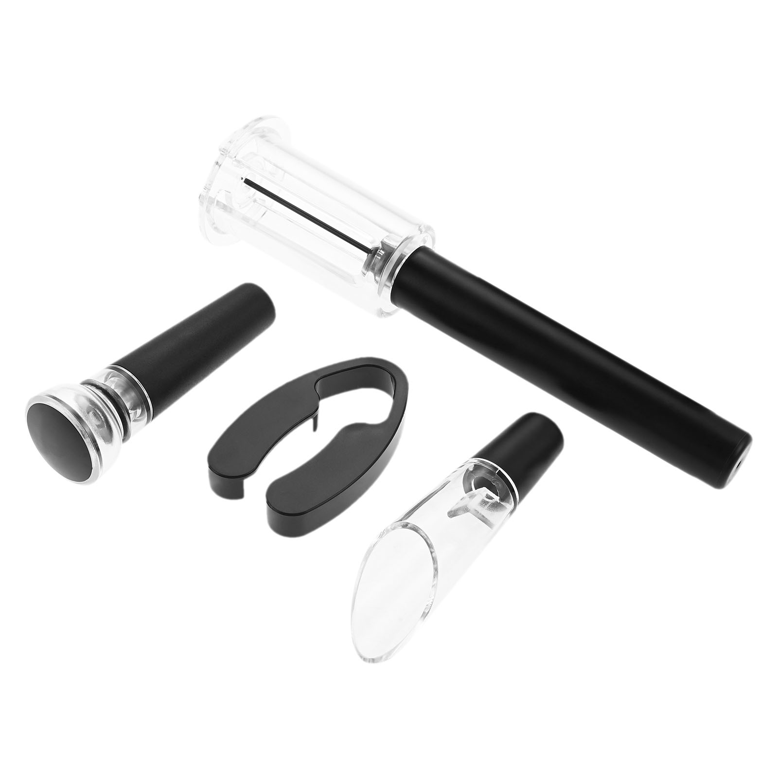4Pcs Portable Air Pressure Pum - Wine Stopper Vacuum reseña y precio