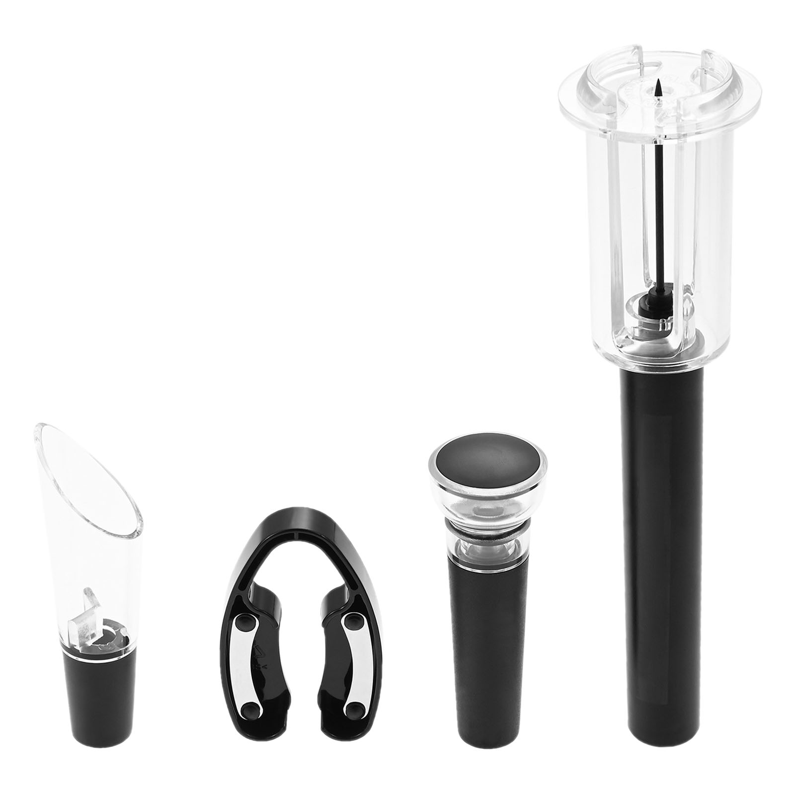 4Pcs Portable Air Pressure Pum - Wine Stopper Vacuum reseña y precio