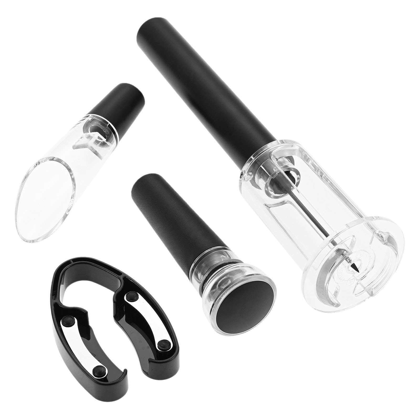 4Pcs Portable Air Pressure Pum - Wine Stopper Vacuum reseña y precio