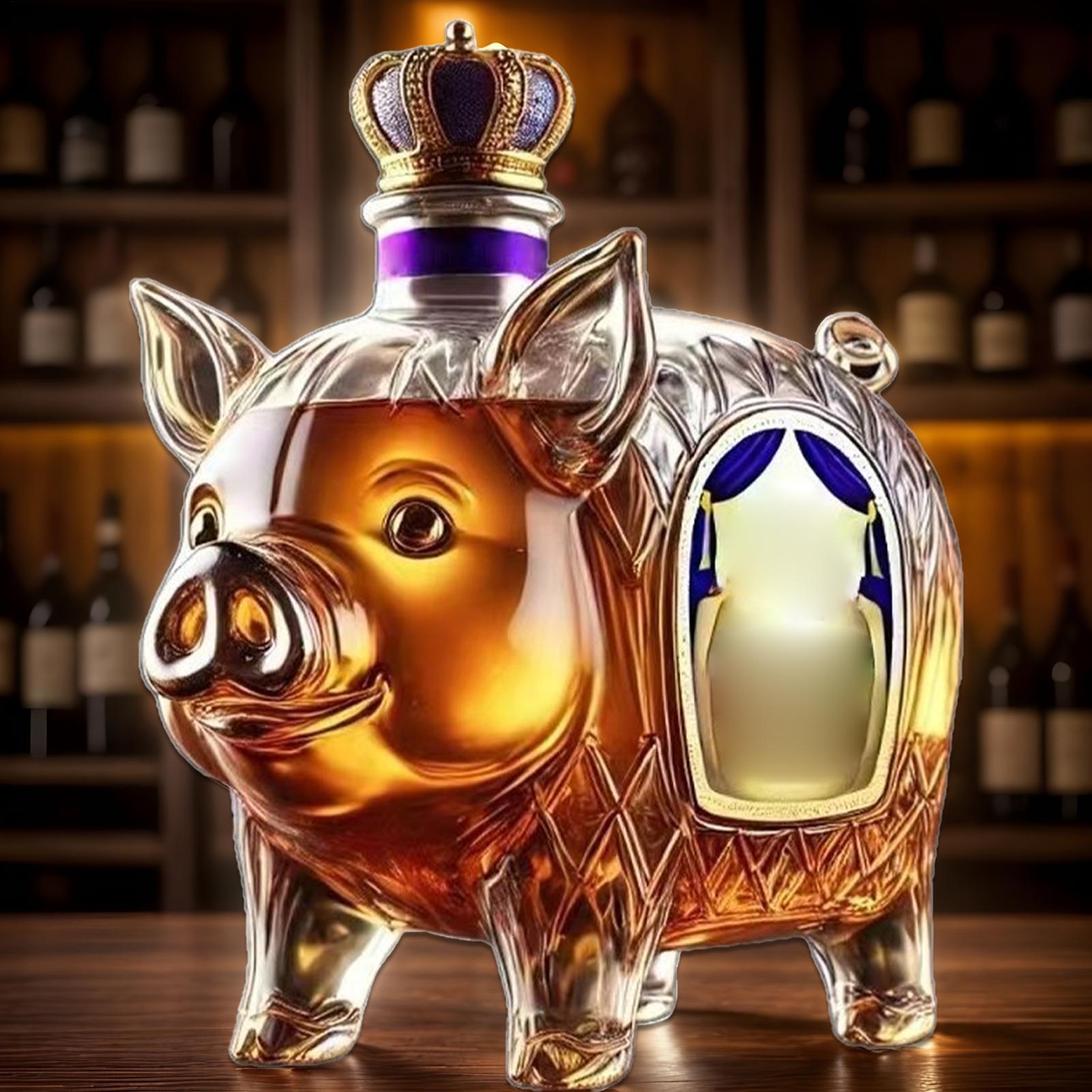 Whiskey Bottle Unique Animal R - Wine Beer Spirits reseña y precio
