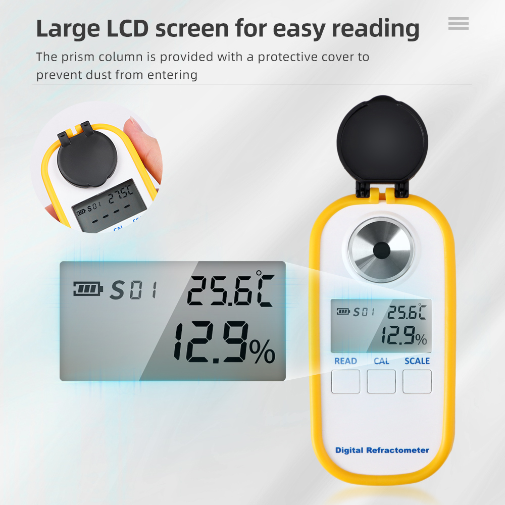 Digital Alcohol Refractometer  - Wine Beer Spirits reseña y precio