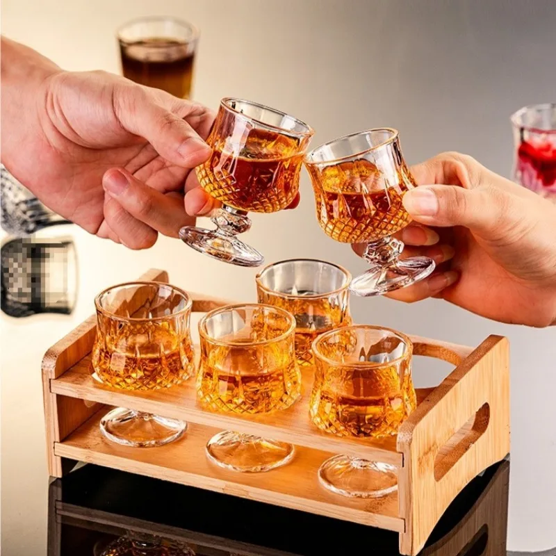 6pcs Shot Glass Wine Set Baiji - Wine Glass Set Crystal reseña y precio