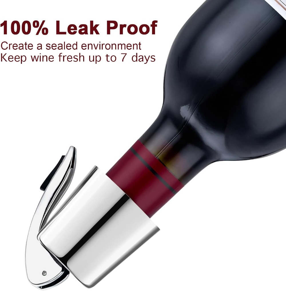 Stainless Steel Vacuum Wine Bo - Wine Stopper Vacuum reseña y precio