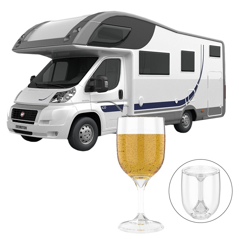 Folding Wine Glass Transparent - Wine & Beer Unlimited Spirits reseña y precio