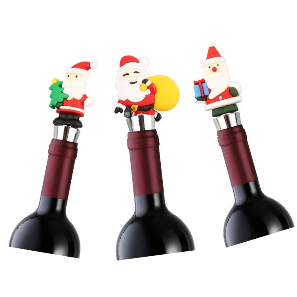 Reusable Christmas Wine Bottle - Wine Stopper Vacuum reseña y precio