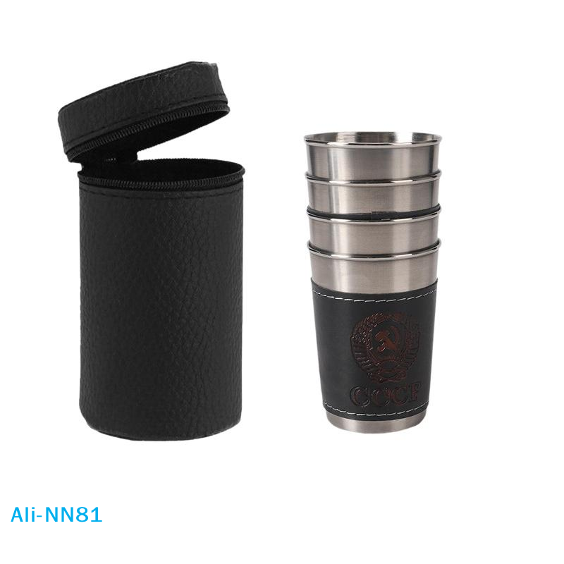 【N】4Pcs/Set Outdoor Travel Cup - Wine N Beer reseña y precio