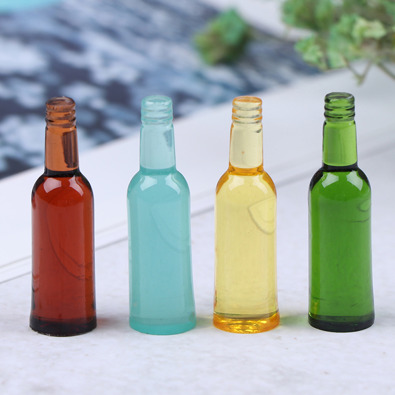 6pcs 1:12 Dollhouse Miniature  - Wine Y Beer reseña y precio