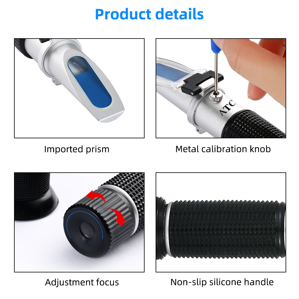 Refractometer Beer Wort Dual 0 - Wine N Beer reseña y precio