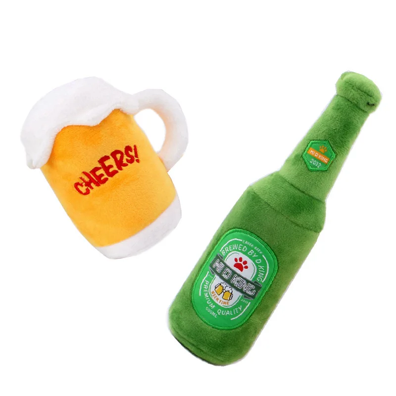 Simulation Plush Stuffed Pet D - Wine Beer Spirits reseña y precio
