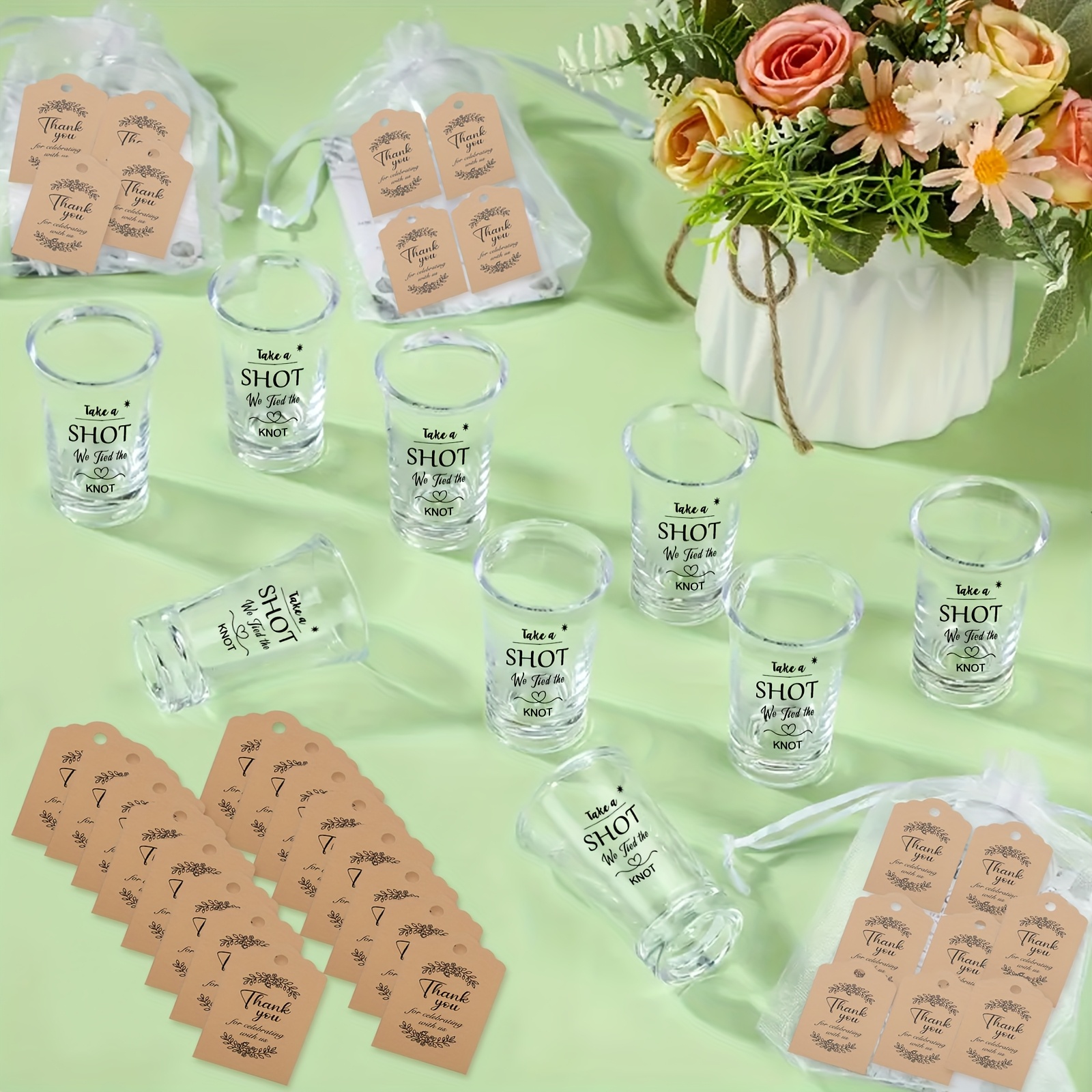 90-Piece Wedding Guest Set: 30 - Wine & Beer Unlimited Spirits reseña y precio