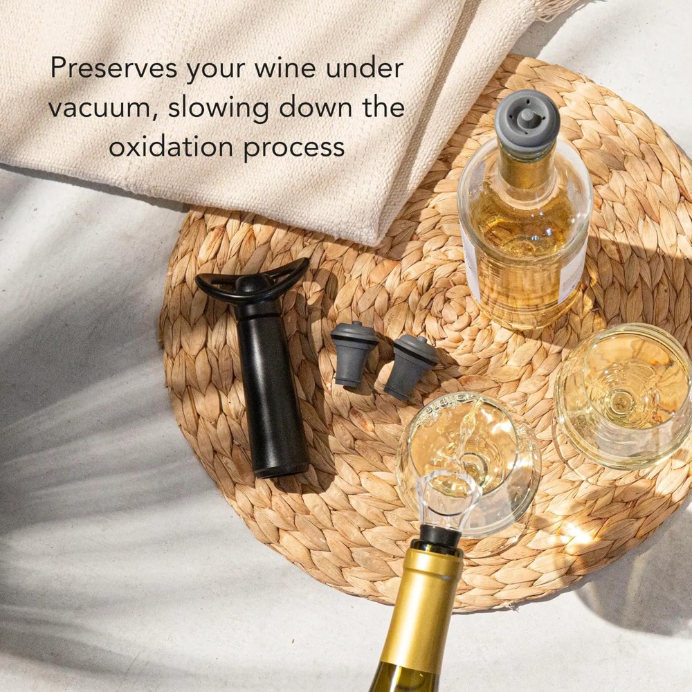 Premium Wine Preserver Vacuum  - Wine Stopper Vacuum reseña y precio