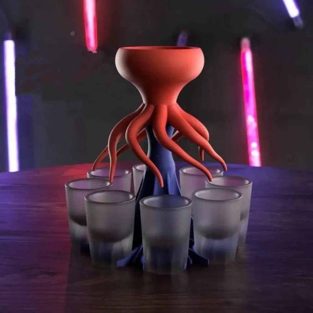 8 Holes 3D Printing Wine Distr - Wine Beer Liquor reseña y precio