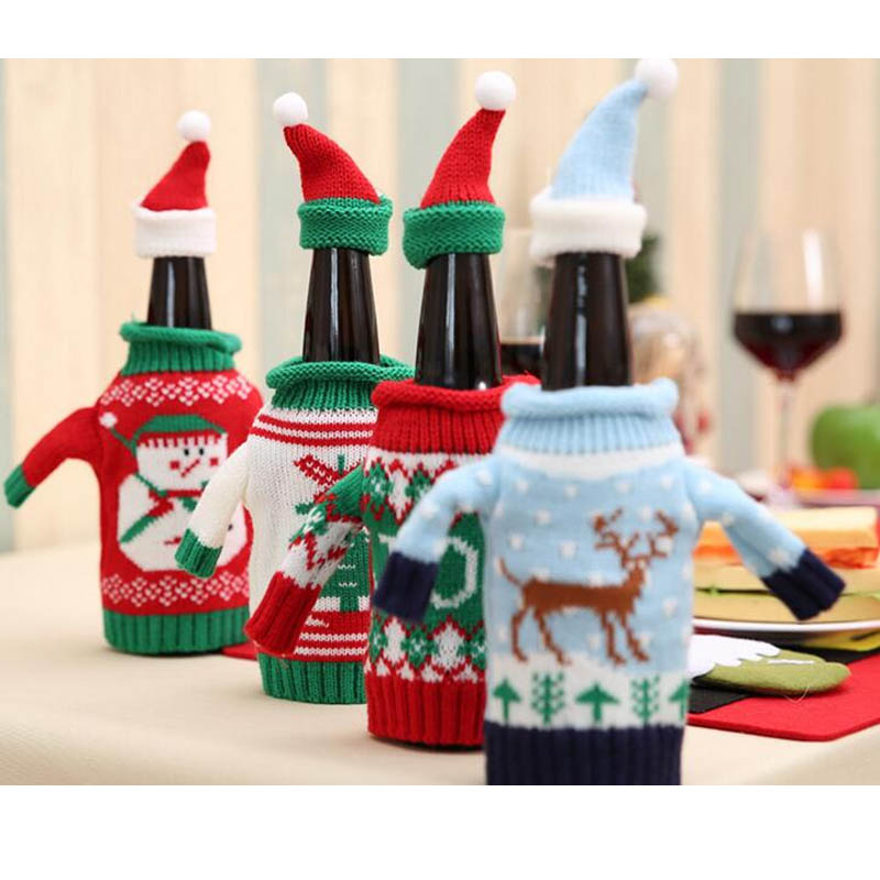 Christmas Decorate Red Wine Be - Wine N Beer reseña y precio