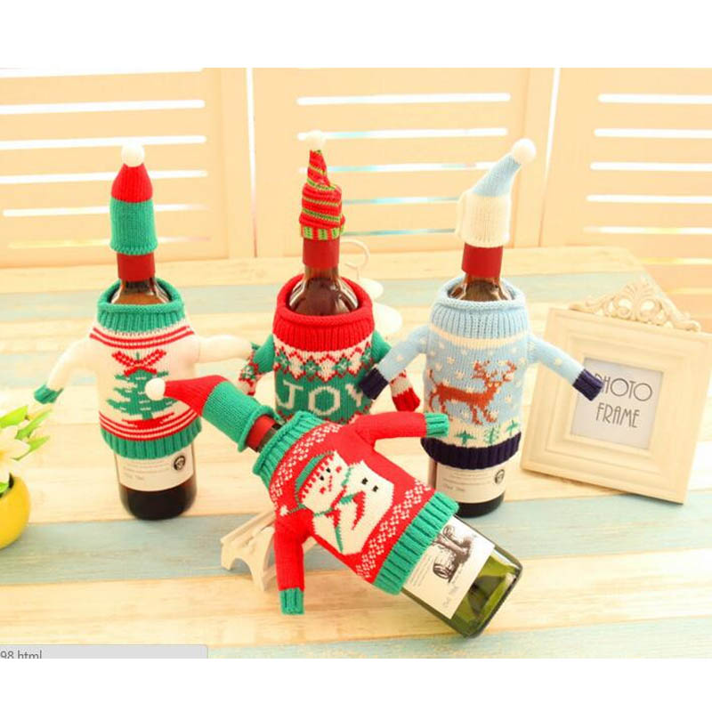 Christmas Decorate Red Wine Be - Wine N Beer reseña y precio