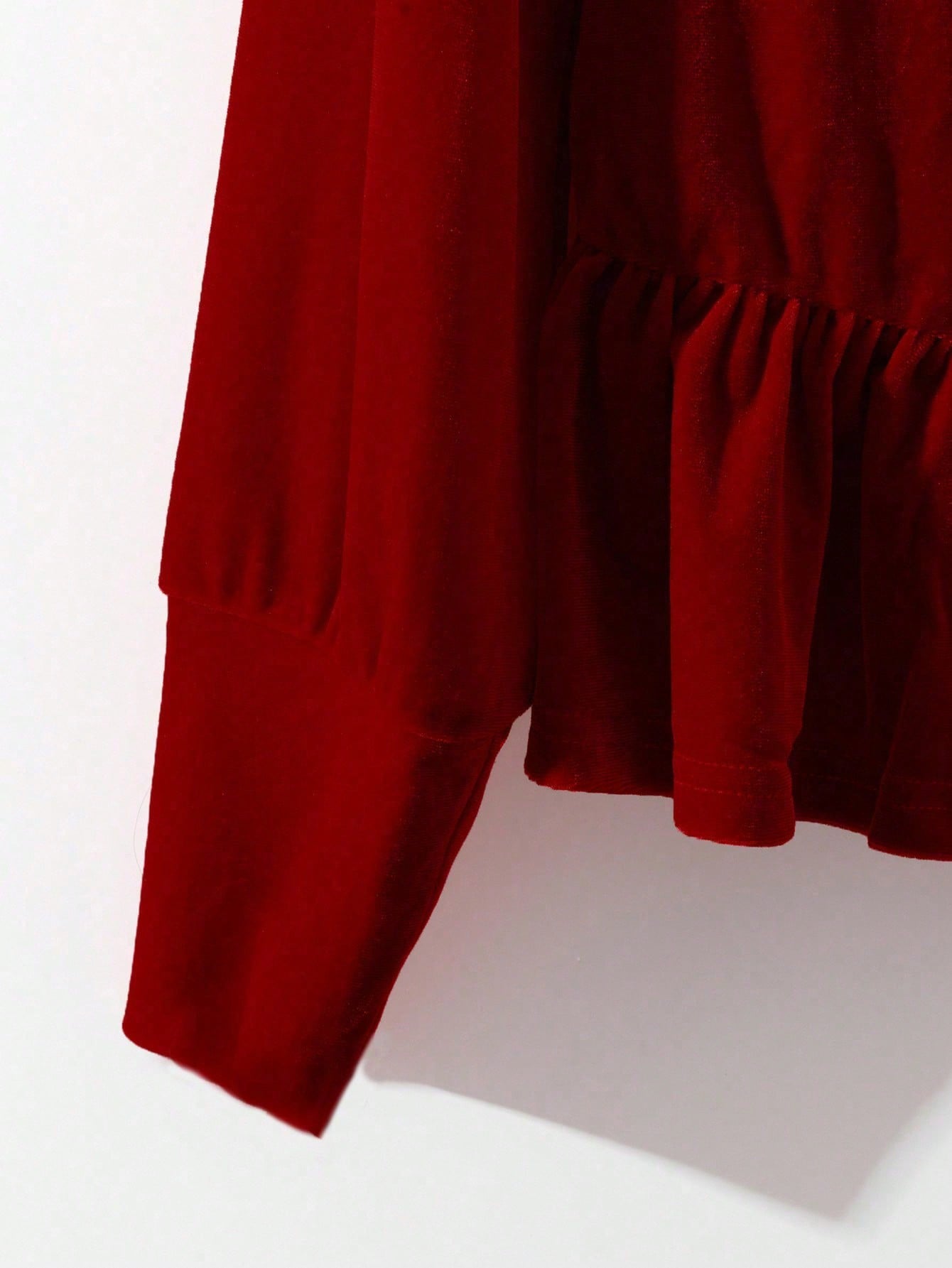 Women's Velvet High Neck Peplu - Wine & Beer Unlimited Spirits reseña y precio