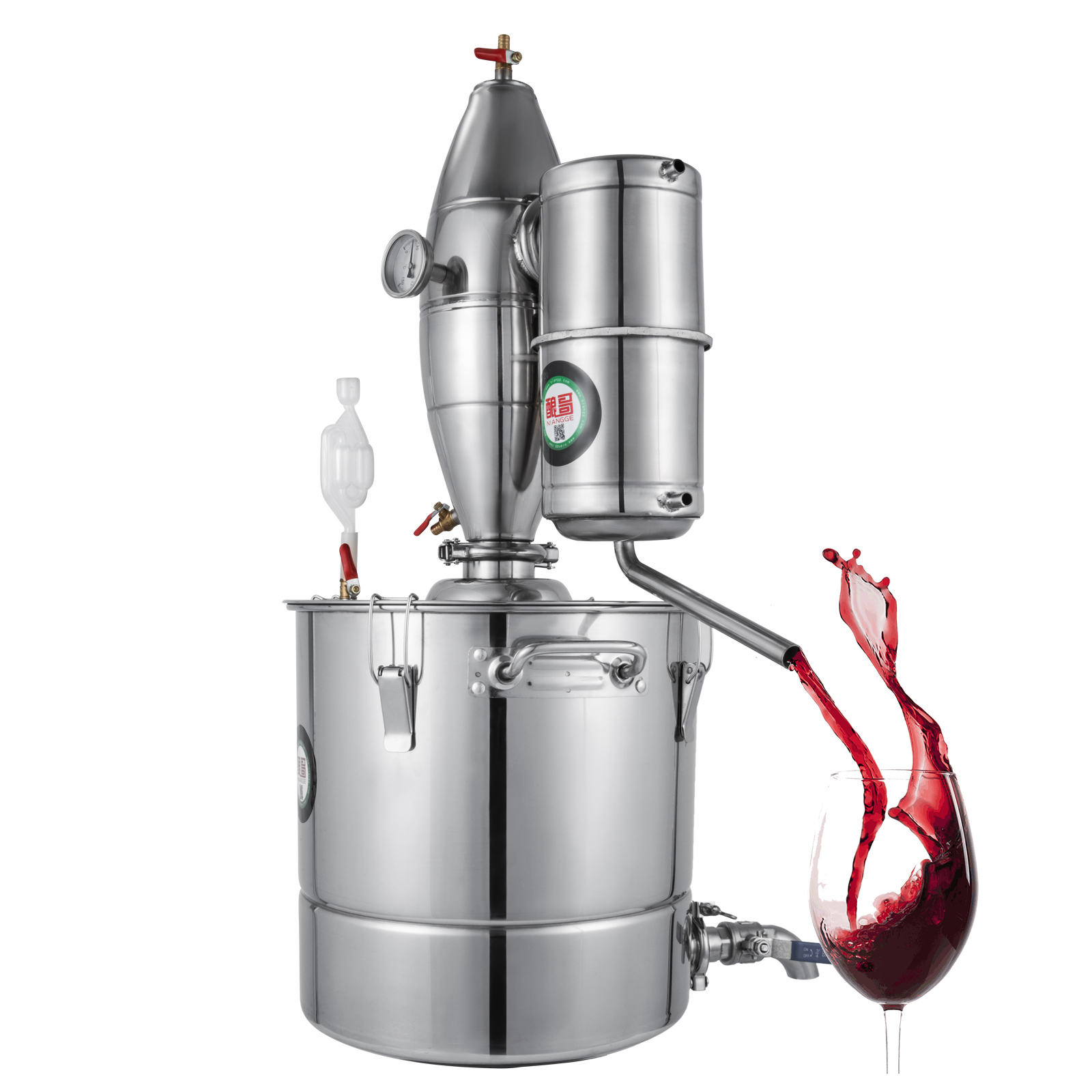 20L 30L 50L 70L 100LHot Sale M - Wine Beer Distillation reseña y precio