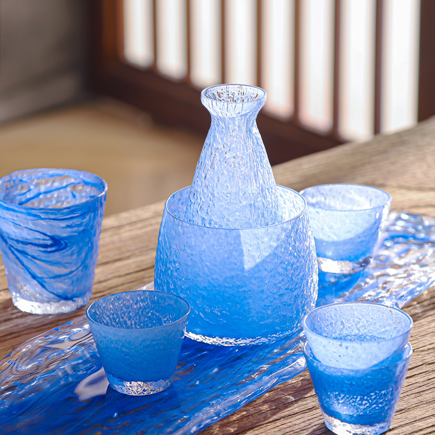 High-End Japanese Style Clear  - Wine Glass Set Crystal reseña y precio