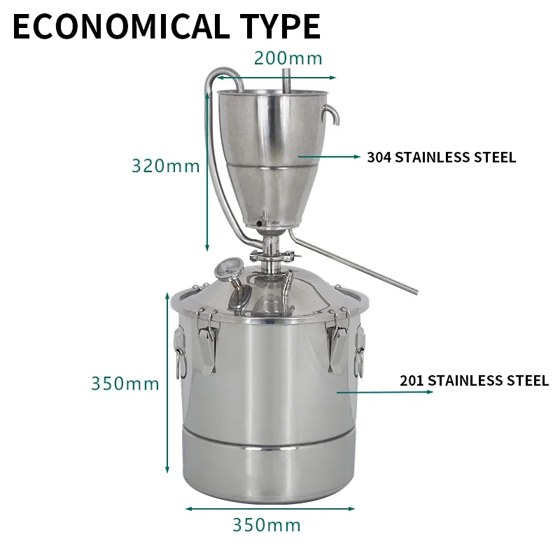 30L Brewing Machine Water Alco - Wine Beer Distillation reseña y precio