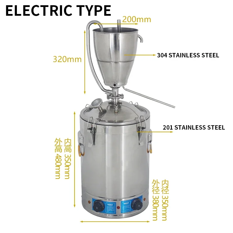 30L Brewing Machine Water Alco - Wine Beer Distillation reseña y precio