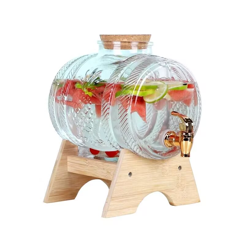 1L Glass Whiskey Barrel Wine B - Wine Beer Liquor reseña y precio