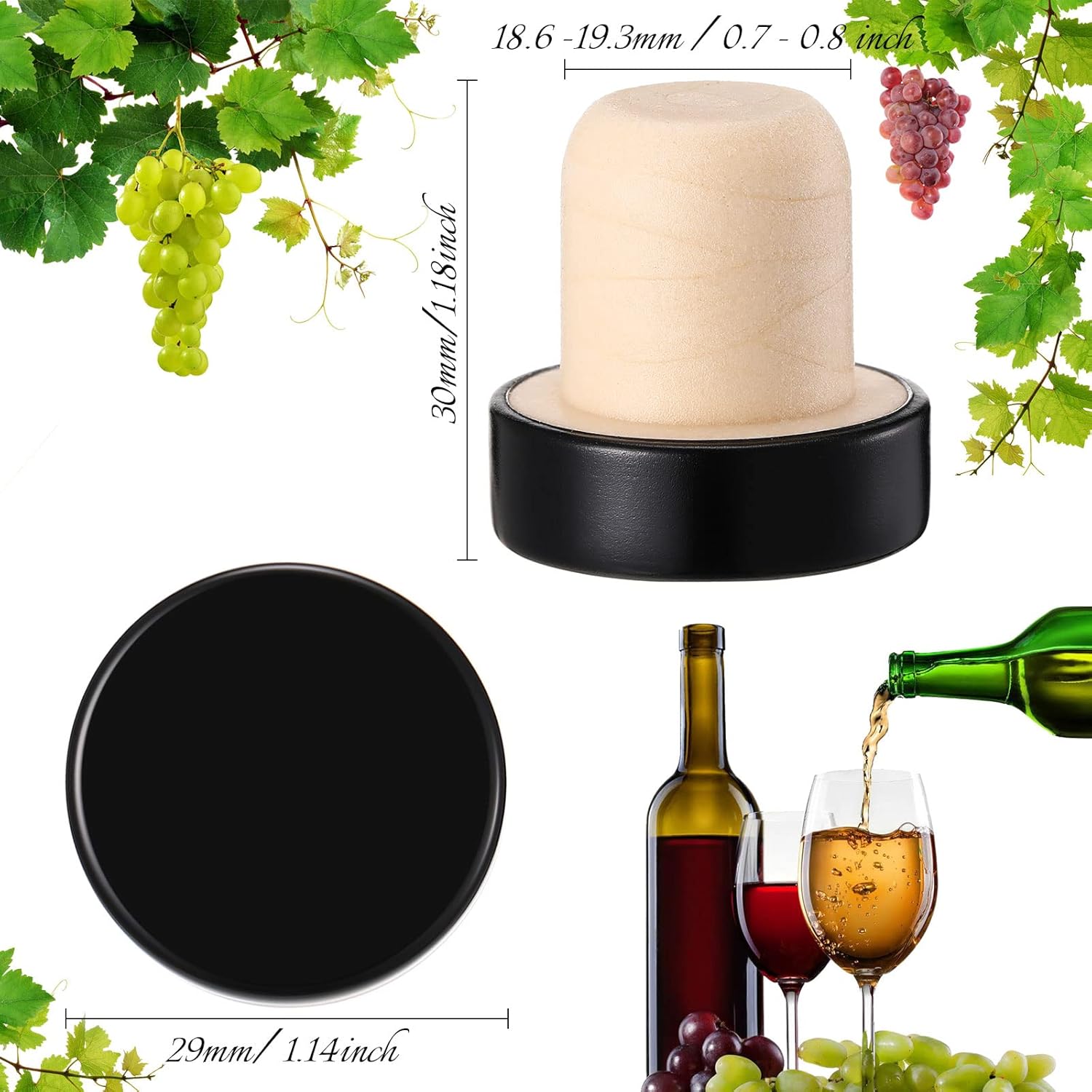 Reusable T-Shaped Wine Bottle  - Wine Beer Images reseña y precio