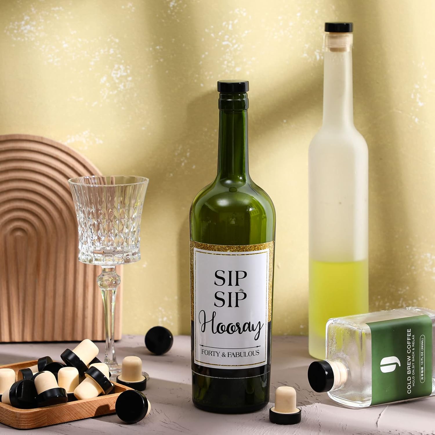 Reusable T-Shaped Wine Bottle  - Wine Beer Images reseña y precio
