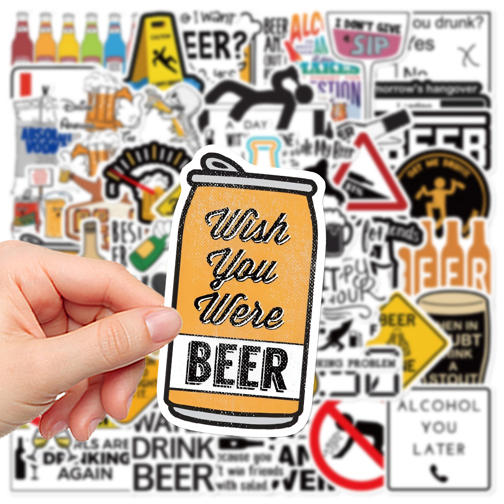 10/30/52PCS Funny Alcoholism V - Wine Y Beer reseña y precio