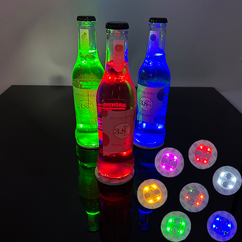 LED Coasters Sticker Night Clu - Wine Beer House reseña y precio