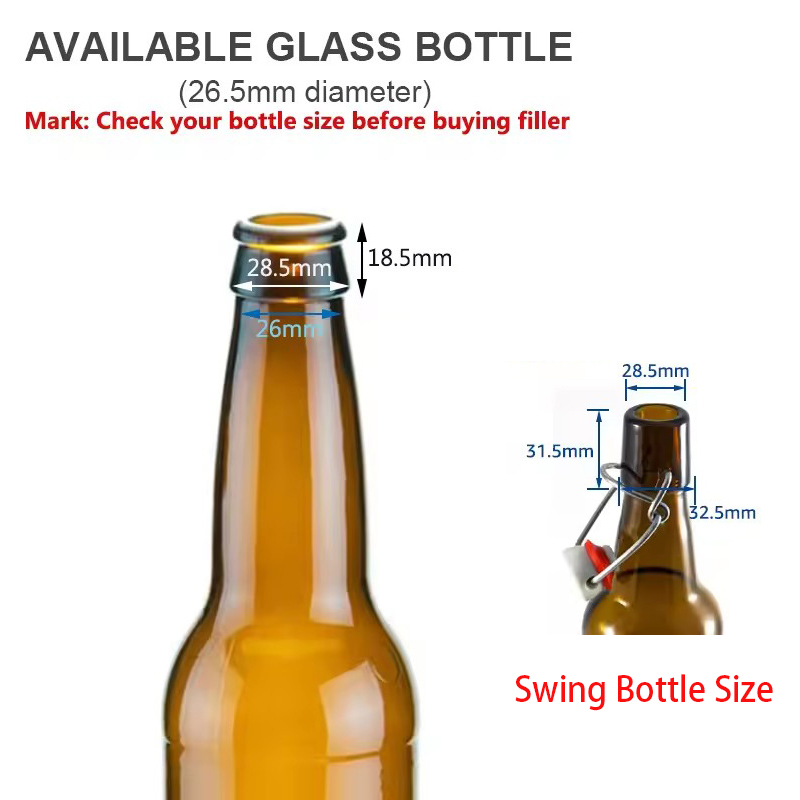 No Foam Beer Bottle Filler & P - Wine Beer Spirits reseña y precio