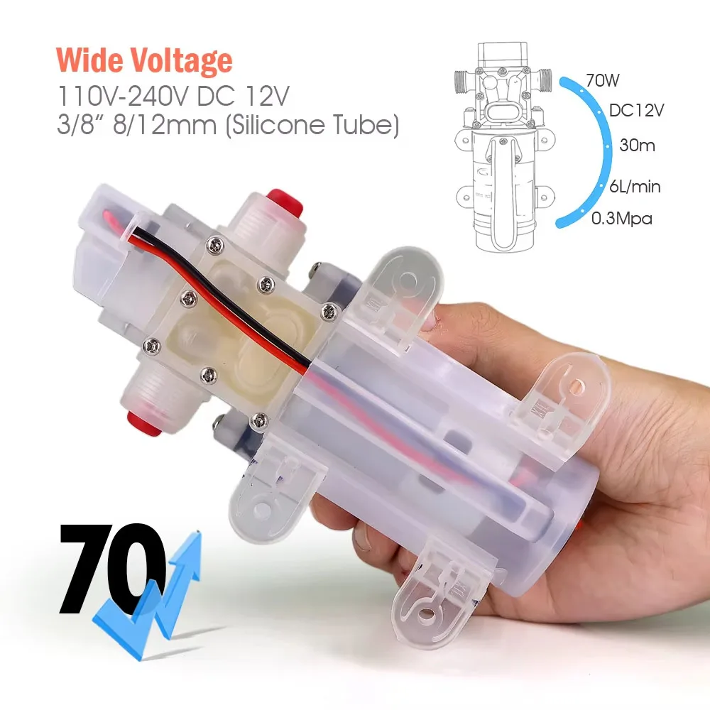 70W 12V DC5521 Food-Grade Diap - Wine Beer Delivery reseña y precio