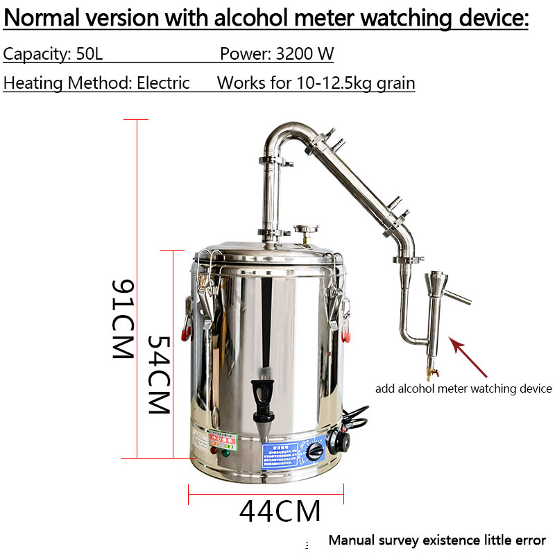 50L Distilling Column Alcohol  - Wine Beer Distillation reseña y precio