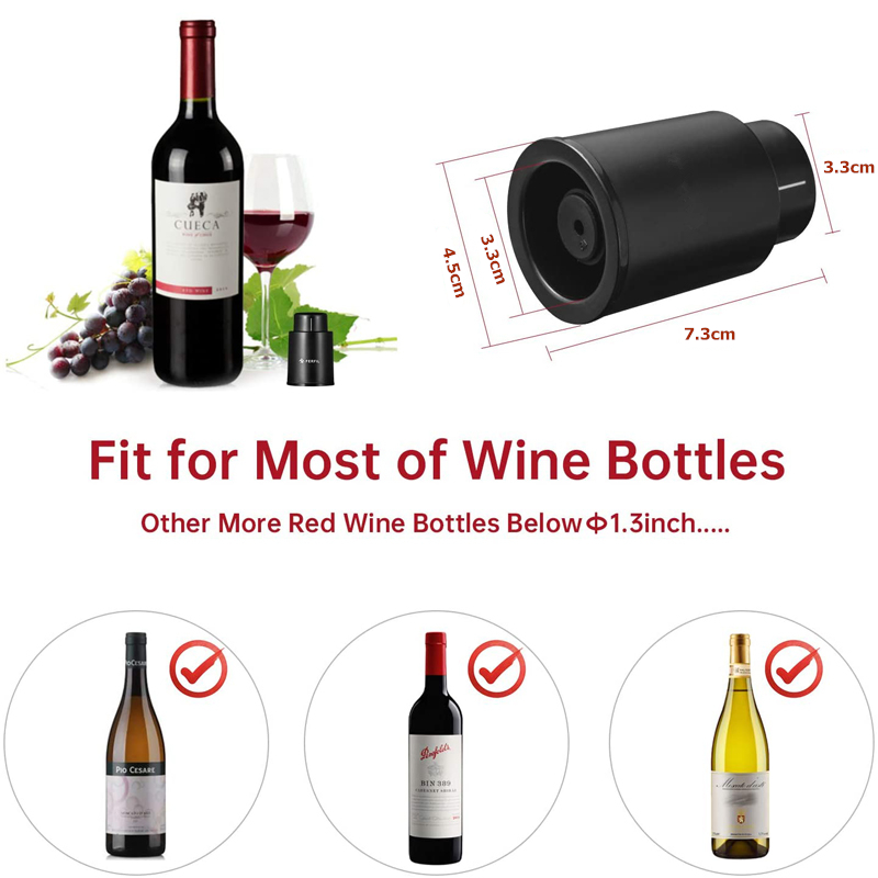 LMETJMA Wine Bottle Stoppers R - Wine Stopper Vacuum reseña y precio