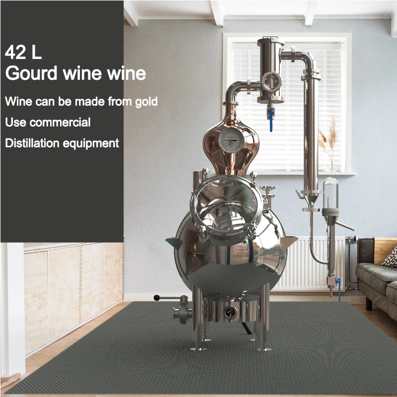 42L Gourd Shaped Distiller Hom - Wine Beer Distillation reseña y precio