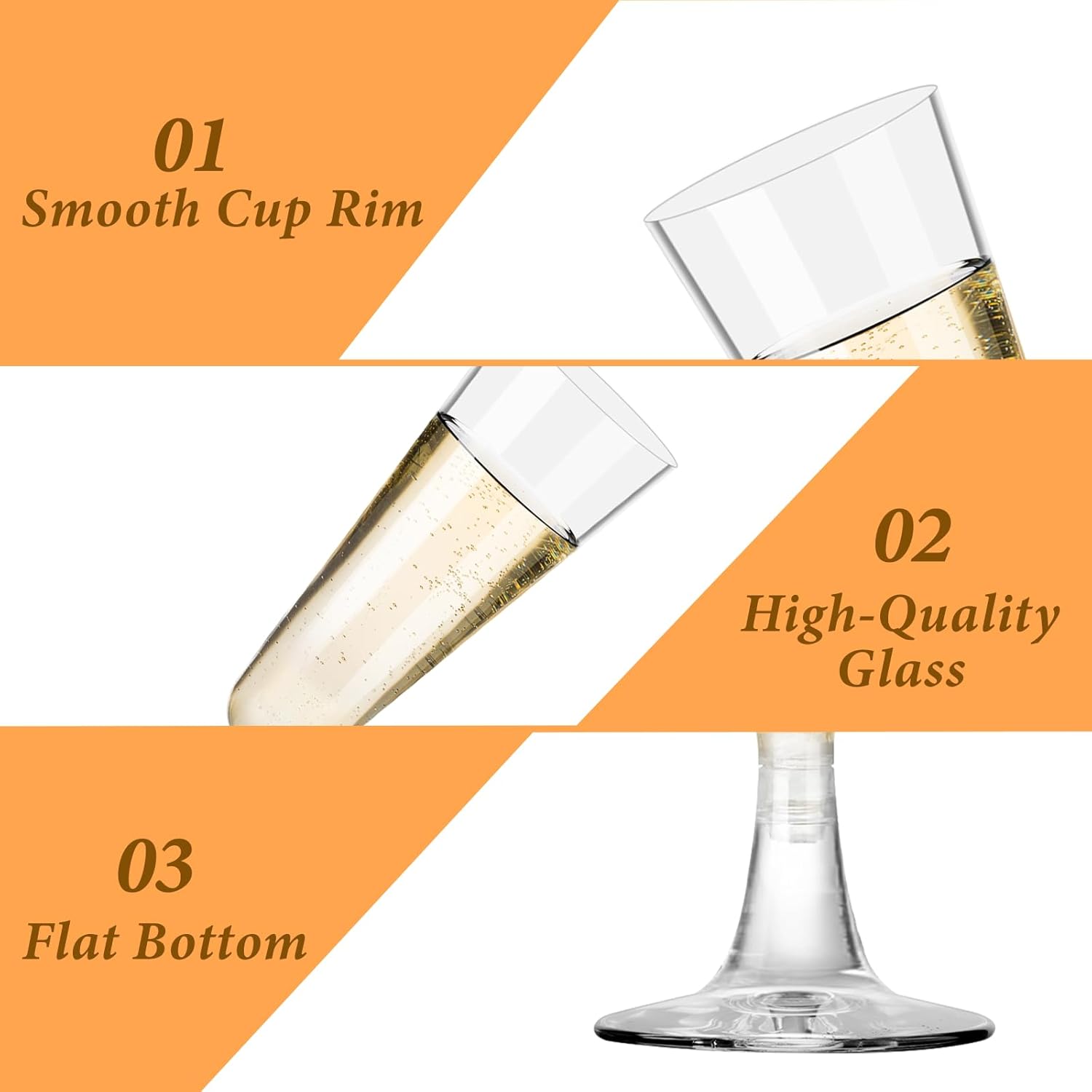Plastic Champagne Flutes 40 Pa - Wine & Beer Unlimited Spirits reseña y precio